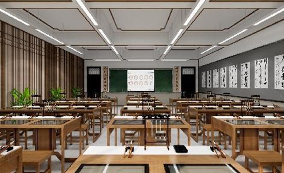 学校数智书法教室